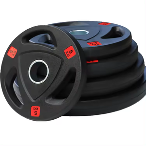 Disques de Musculation pour la Salle de Sport, Accessoires de Fitness et de Sport, Équipement d'Entraînement, Poids de 5 kg, 10 kg, 20 kg, 25 kg, Disques de Poids en <span class=keywords><strong>Caoutchouc</strong></span> - Product Image 5