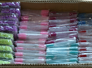 Cepillo para Pestañas y Máscara de Pestañas en Tubo, Marca Privada, Aplicador de Máscara Colorido, Herramientas de Maquillaje - Product Image 6