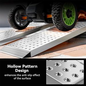 <span class=keywords><strong>Rampe</strong></span> de moto pliable Hanak épaissie, antidérapante, pour chargement sans obstacle et accès en pente - Product Image 3