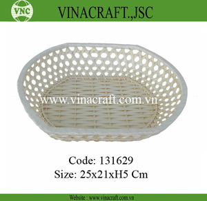 Easter Handmade Bamboo <b>Woven</b> <b>Basket</b> Vietnam's Cheap Storage <b>Basket</b> Weaving for Sales - Product Image 2