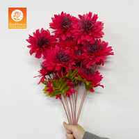 Sunwedding Vente en gros de fleurs artificielles en vrac Fleurs colorées à tige unique Real Touch pour l'obtention du diplôme de Noël Fête des mères