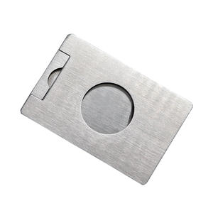 Couteau à cigare en métal ultra-léger de type carte classique, taille ultra-fine 60*40*3MM, coupe carrée - Product Image 4