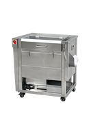 Industriële fruit- en groentewasmachine, aardappelreinigings- en schilmachine