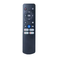 Télécommande vocale Q1 pour boîtier TV intelligent Android 10, compatible avec Google Voice, Bluetooth, 4K, décodeur ATV Q1