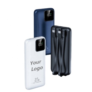 Fast Charging 22.5w Wholesale Universal Power Banks 10000mah Mobile Custom Logo Rohs Ultra Slim Powerbank 20000mah Power Bank