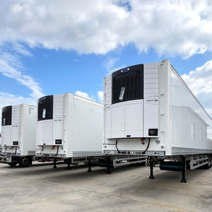 3 Axle Manual New Diesel Refrigerated Cooling <b>Van</b> <b>Box</b> Semi Trailer Reefer Unit - Product Image 6