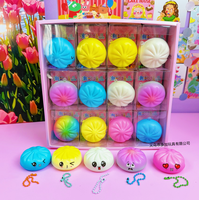 Jouets anti-stress sur le thème de la nourriture, collection de mini pendentifs, jouet souple à récupération lente, design mignon de dessin animé, unisexe, à partir de 14 ans