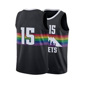 100% Polyester Custom Basketball Shirt Colorful Basketball Jerseys - Product Image 6
