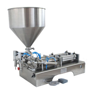 Máquina neumática de llenado de pasta de doble cabezal para miel, mermelada, crema, champú, salsa de tomate, salsa, loción, mantequilla de cacahuete, mayonesa, detergente - Product Image 4