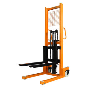 Transpalette manuel hydraulique Yeli jaune de 3 tonnes fourni par l'usine, chariot élévateur à roues pour entrepôt, OEM personnalisé - Product Image 1