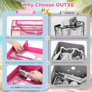 <b>Beach</b> Bag Organizer Insert for Bogg Bag X Large Waterproof EVA Insert Divider Pouch for Original XL Bogg Bags <b>Accessories</b> - Product Image 3