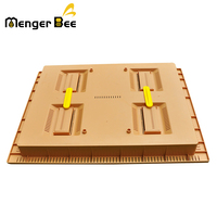 Neuer Menger Bee 2-stöckiger Langstroth-Dadant 10-Rahmen Bienenstock aus lebensmittelechtem HDPE, thermoreguliert, unmontiert, 2 Jahre Garantie