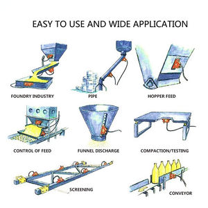 ANMASPC marca GT serie vibrador neumático turbina vibrador cilindro accesorios K serie vibrador neumático - Product Image 6