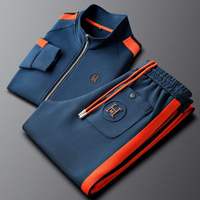 Nouveaux ensembles de vestes pour hommes sur mesure, luxueux et tendance, ensembles de vestes de marque de haute qualité pour l'automne