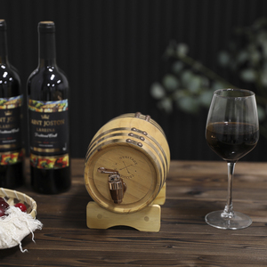 Bán Sỉ Thùng Rượu Bằng Gỗ Nguyên Khối Thiết Kế Mới - Product Image 5