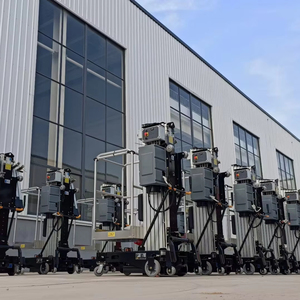 Éénkolom Elektrische Aluminiumlegering <span class=keywords><strong>Lift</strong></span> Gemakkelijk Te Vervoeren Lichtgewicht Genoeg Voor Één Persoon Om Verticale Mastlift Op Te Tillen - Product Image 1