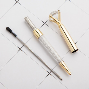 High Quality Big Top Dia <b>Crystal</b> Ballpoint <b>Pens</b> Customized Metal Ball <b>Pen</b> for Gifts & Offices Business - Product Image 2