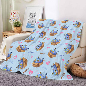 ผ้าห่มนุ่มลายอนิเมะ ภาพยนตร์ เคป๊อป นักล่าปีศาจ แบบขายส่ง OEM ผลิตตามสั่ง ขนาด 50*60 นิ้ว - Product Image 5