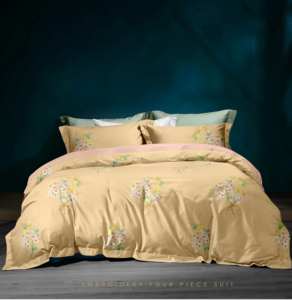 Ensemble de couette de fournisseur chinois, design du Moyen-Orient, textile de maison, ensemble de housse de couette taille Queen - Product Image 4