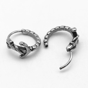 Yunnique – boucles d'oreilles en acier inoxydable pour hommes et femmes, design géométrique, bijoux à la mode - Product Image 3