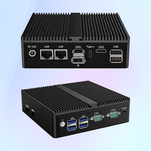 Routeur pare-feu Pfsense G30S 2 Dual LAN avec port parallèle, processeur Core i3 4005U, mini PC industriel sans ventilateur - Product Image 1