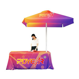 <span class=keywords><strong>Design</strong></span> gratuito Logo personalizzato esterno caffè stampato parasole Golf Garden spiaggia pieghevole marketing pubblicità ombrello da giardino - Product Image 1