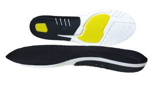 Semelles orthopédiques absorbant les chocs, respirantes en maille PU, avec soutien de la voûte plantaire, coussinets complets pour hommes et femmes, pour un confort optimal des chaussures - Product Image 3
