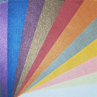 Papier perlé en relief coloré de motif de texture de lin de 787*1092mm 120gsm pour la boîte-cadeau