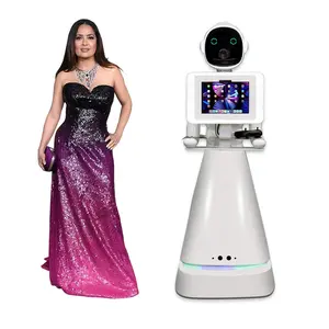 Heiß verkaufende automatisch steuerbare Roboter-Foto kabine, die All-in-One-Foto kabine mit Kamera drucker Flight case Weihnachten druckt