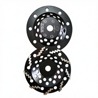 Disque de meulage diamanté agressif pour béton SUMO 9, segments en zigzag, épaisseur 10 mm, 7 pouces