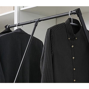 Support de levage en alliage d'aluminium pour garde-robe <span class=keywords><strong>Silence</strong></span> Buffer Rail Pull Closet Rod Vestiaire Cintres Lifting Pull-Down Rod - Product Image 4