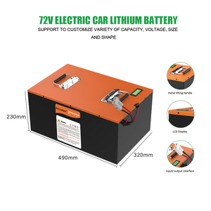 Batterie lithium-ion OEM adaptée 72v 180Ah pour tricycle avec BMS intelligent - Product Image 2