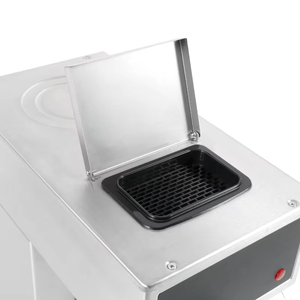 Machine à café filtre professionnelle avec double chauffe-eau, en acier inoxydable, grande capacité, pour cafés, restaurants et bureaux - Product Image 3
