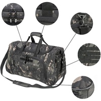 Sac de sport tactique en plein air pour le camping et la randonnée Sac de voyage étanche en PVC par Outdoor Essentials