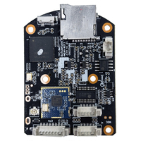 Mini module IPC 1080P avec Wifi TF Storage Night Vision Audio bidirectionnel-ICsee Télécommande Caméra CCTV colorée