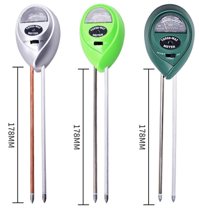 Kit de probador de suelo de planta de medidor de <span class=keywords><strong>pH</strong></span> de suelo de alta calidad con luz de humedad y prueba de <span class=keywords><strong>PH</strong></span> para jardín, granja, césped, uso interior y exterior - Product Image 4