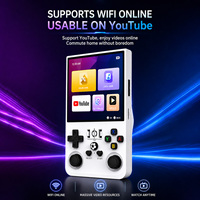 Consola de Videojuegos Portátil R36 Max con Pantalla Grande de 4 Pulgadas, 3500mAh, Compatible con Android, Linux, WIFI y YOUTUBE