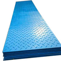 Plaque composite polymère d'ingénierie de tunnel HDPE/PP/PE étanche panneau de sous-grade en polyéthylène d'épissage anti-dérapant panneau en plastique