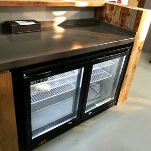 Venta caliente 230L <span class=keywords><strong>Mini</strong></span> refrigerador <span class=keywords><strong>de</strong></span> barra <span class=keywords><strong>de</strong></span> una sola temperatura 2 puertas debajo <span class=keywords><strong>de</strong></span> la barra nevera con refrigeración por <span class=keywords><strong>aire</strong></span> para refrigeración <span class=keywords><strong>de</strong></span> refrescos y cerveza - Product Image 5