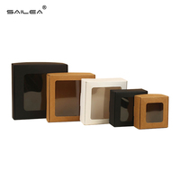 Scatola per Spedizioni Tipo Cartella Personalizzata in Cartone Ondulato Riciclato Kraft Marrone per Aerei/Aerei da Carico con Finestra Trasparente in PVC
