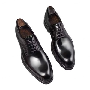 Zapatos Formales de Lujo para Hombre, Estilo Inglés, con Cordones, Punta en Pico, que Aumentan la Estatura, Casuales de Negocios - Product Image 3