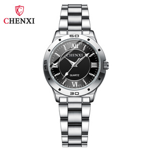 Reloj de Cuarzo CHENXI 027C para Hombre y Mujer, Correa de Acero Inoxidable, Reloj de Pulsera de Moda para Parejas, Venta al por Mayor de Fábrica, Venta Caliente Transfronteriza - Product Image 5