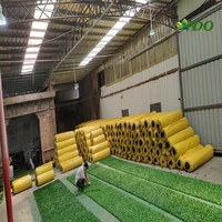 Vente en gros Meilleur Prix Vert Fil Chaîne Maillon Clôture Gazon Artificiel Différentes Tailles de Rouleau pour Cour Clôture Personnalisable pour Vous