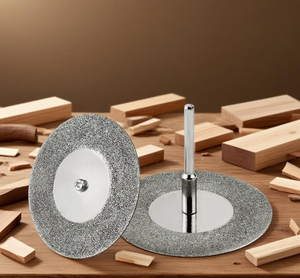 Disque de tranchage de diamant en acier inoxydable durable Offre Spéciale pour sculpter le jade et l'agate - Product Image 4