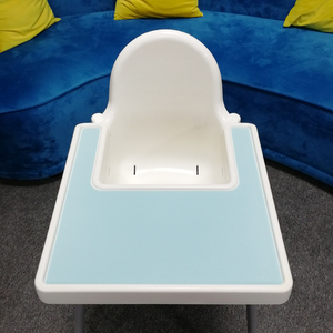 Productos para Bebés, Tapete Antideslizante Ecológico de Grado Alimenticio para Silla Alta para Niños, Tapete de Silicona Compatible con la Bandeja de la Silla - Product Image 3
