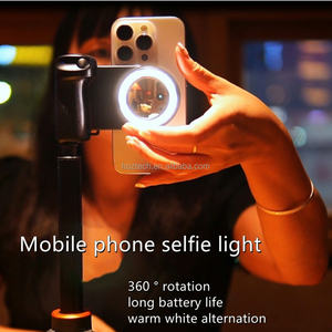 Le plus récent 3 en 1 chargeur sans fil magnétique caméra Vlog Selfie Stick avec lumière - Product Image 4