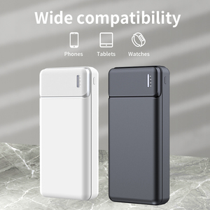 Dual USB Output Power Bank 30000mAh Type-<b>C</b> Input Powerbank With Four Power Indicator Portable <b>Charge</b> - Product Image 2