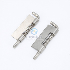 Charnière à ressort Shaoliang Electric CL225 à broche plate en acier inoxydable 304 pour porte d'armoire de distribution, ouverture à 180 degrés - Product Image 1