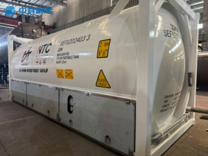 Fullcryo 20ft 20 ft ASME Chemical Storage ISO Tank Container para <span class=keywords><strong>CO2</strong></span> Líquido Nitrogênio Hélio Oxigênio - Product Image 5
