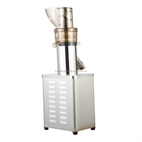 Presse-agrumes commercial professionnel 3000W presse à froid facile à nettoyer avec extracteur de gingembre lent à haut rendement de jus avec ouverture large